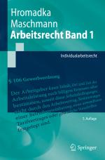 Cover-Bild Arbeitsrecht Band 1