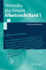 Cover-Bild Arbeitsrecht Band 1