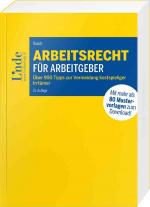 Cover-Bild Arbeitsrecht für Arbeitgeber