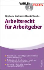 Cover-Bild Arbeitsrecht für Arbeitgeber