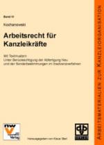 Cover-Bild Arbeitsrecht für Kanzleikräfte