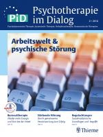 Cover-Bild Arbeitswelt & psychische Störungen