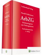 Cover-Bild ArbZG - Arbeitszeitgesetz mit Nebengesetzen