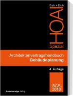 Cover-Bild Architektenvertragshandbuch Gebäudeplanung