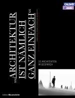 Cover-Bild "ARCHITEKTUR IST NÄMLICH GANZ EINFACH" - eBook