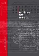 Cover-Bild Archivale des Monats (2020)