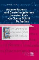 Cover-Bild Argumentations- und Darstellungsformen im ersten Buch von Ciceros Schrift 'De legibus'