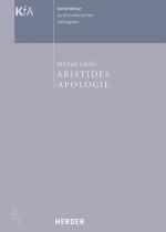 Cover-Bild Aristides 'Apologie'