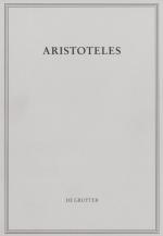 Cover-Bild Aristoteles: Aristoteles Werke / Peri hermeneias