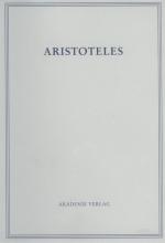 Cover-Bild Aristoteles: Aristoteles Werke / Peri hermeneias