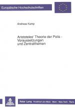 Cover-Bild Aristoteles' Theorie der Polis - Voraussetzungen und Zentralthemen