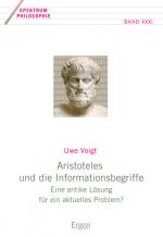 Cover-Bild Aristoteles und die Informationsbegriffe