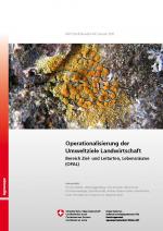 Cover-Bild ART-Schriftenreihe 18: Operationalisierung der Umweltziele Landwirtschaft