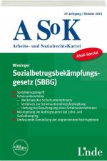 Cover-Bild ASoK-Spezial Sozialbetrugsbekämpfungsgesetz (SBBG)