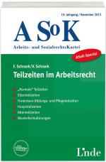 Cover-Bild ASoK-Spezial Teilzeiten im Arbeitsrecht
