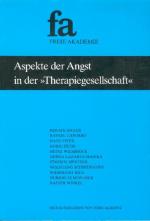 Cover-Bild Aspekte der Angst in der "Therapiegesellschaft"