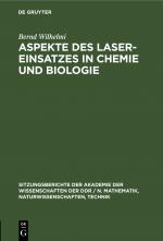 Cover-Bild Aspekte des Laser-Einsatzes in Chemie und Biologie