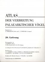 Cover-Bild Atlas der Verbreitung palaearktischer Vögel