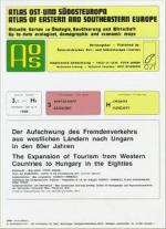 Cover-Bild Atlas Ost- und Südosteuropa /Atlas of Eastern and Southeastern Europe.... / Nr 3: Wirtschaft /Economy / Der Aufschwung des Fremdenverkehrs aus westlichen Ländern nach Ungarn in den 80er Jahren /The Expansion of Tourism from Western Countries to Hungary in