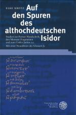 Cover-Bild Auf den Spuren des althochdeutschen Isidor