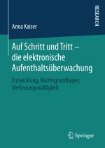 Cover-Bild Auf Schritt und Tritt – die elektronische Aufenthaltsüberwachung