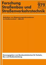 Cover-Bild Aufnahme von Wegweisungsinformationen im Straßenverkehr - AWewiS