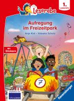 Cover-Bild Aufregung im Freizeitpark - Lesen lernen mit dem Leseraben - Erstlesebuch - Kinderbuch ab 6 Jahren - Lesenlernen 1. Klasse Jungen und Mädchen (Leserabe 1. Klasse)