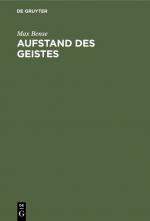 Cover-Bild Aufstand des Geistes