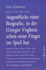 Cover-Bild Augenblicke einer Biografie, in der Giorgio Voghera schon seine Finger im Spiel hat