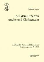 Cover-Bild Aus dem Erbe von Antike und Christentum