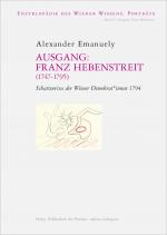 Cover-Bild Ausgang: Franz Hebenstreit (1747–1795)