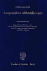 Cover-Bild Ausgewählte Abhandlungen.