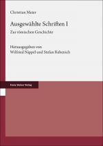 Cover-Bild Ausgewählte Schriften. Band 1