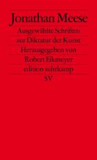Cover-Bild Ausgewählte Schriften zur Diktatur der Kunst