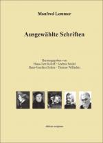 Cover-Bild Ausgewählte Schriften
