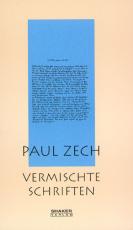 Cover-Bild Ausgewählte Werke / Paul Zech - Vermischte Schriften