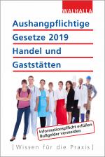 Cover-Bild Aushangpflichtige Gesetze 2019 Handel und Gaststätten