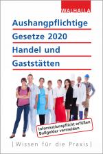 Cover-Bild Aushangpflichtige Gesetze 2020 Handel und Gaststätten