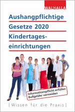 Cover-Bild Aushangpflichtige Gesetze 2020 Kindertageseinrichtungen