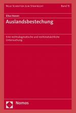 Cover-Bild Auslandsbestechung