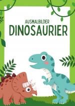 Cover-Bild Ausmalbilder Dinosaurier