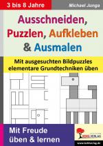 Cover-Bild Ausschneiden, Puzzeln, Aufkleben und Ausmalen