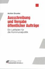 Cover-Bild Ausschreibung und Vergabe öffentlicher Aufträge