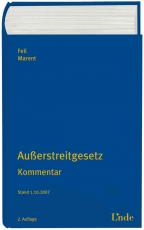 Cover-Bild Außerstreitgesetz