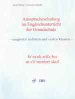 Cover-Bild Ausspracheschulung im Englischunterricht der Grundschule