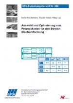 Cover-Bild Auswahl und Optimierung von Prozessketten für den Bereich Blechumformung