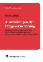 Cover-Bild Auswirkungen der Pflegeversicherung