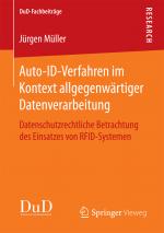 Cover-Bild Auto-ID-Verfahren im Kontext allgegenwärtiger Datenverarbeitung