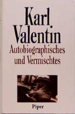 Cover-Bild Autobiographisches und Vermischtes