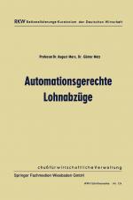 Cover-Bild Automationsgerechte Lohnabzüge